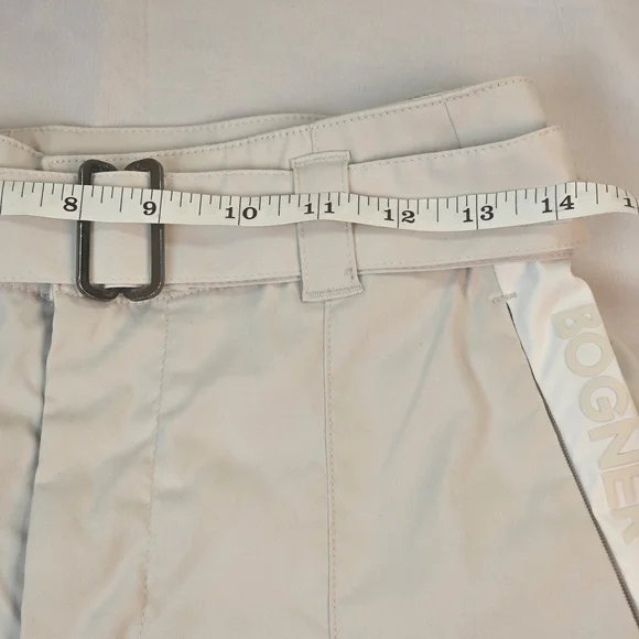 $299 BOGNER Women's Ivory Sport Celia Shorts Size EU 34/ US 4